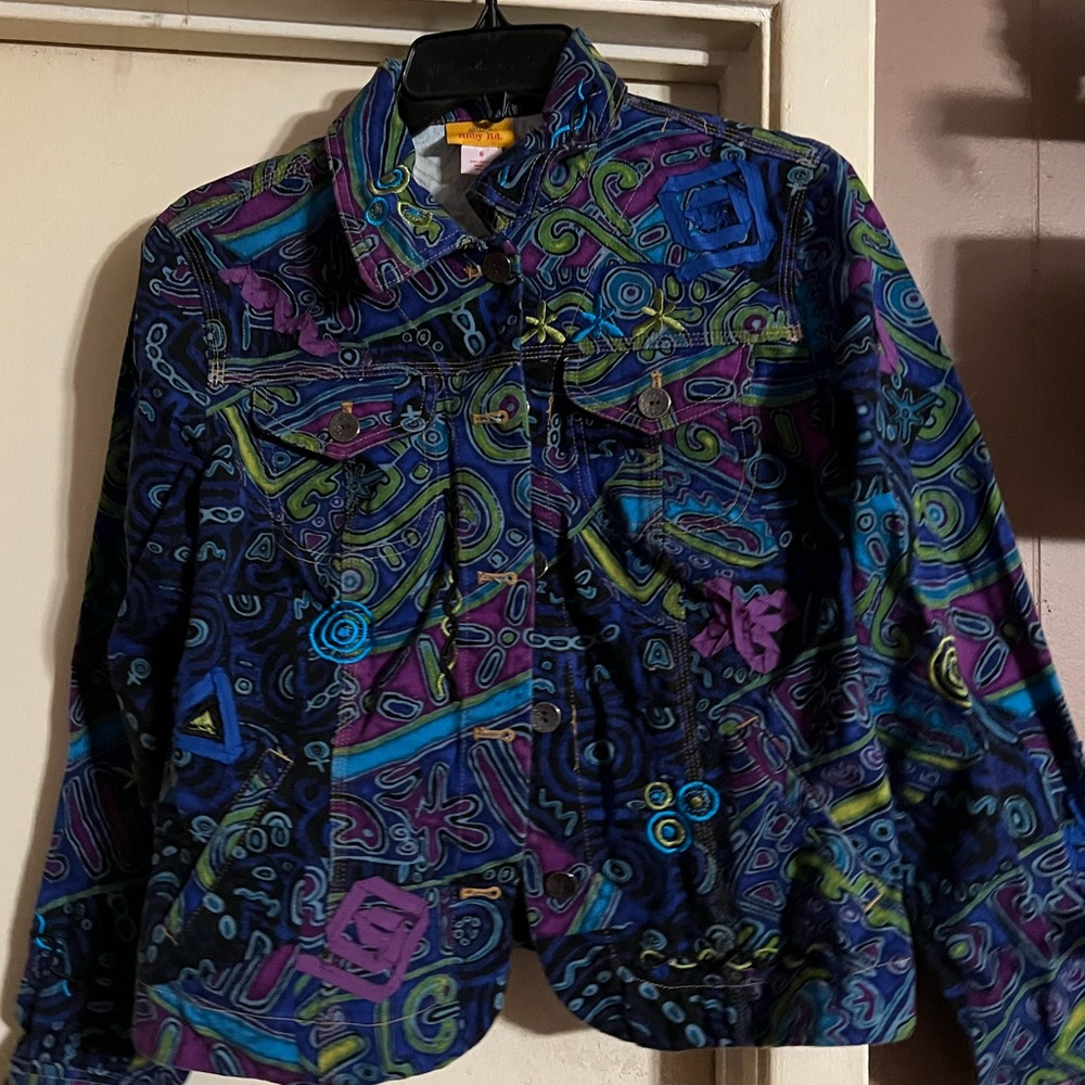 90’s jean jacket. Vintage designs